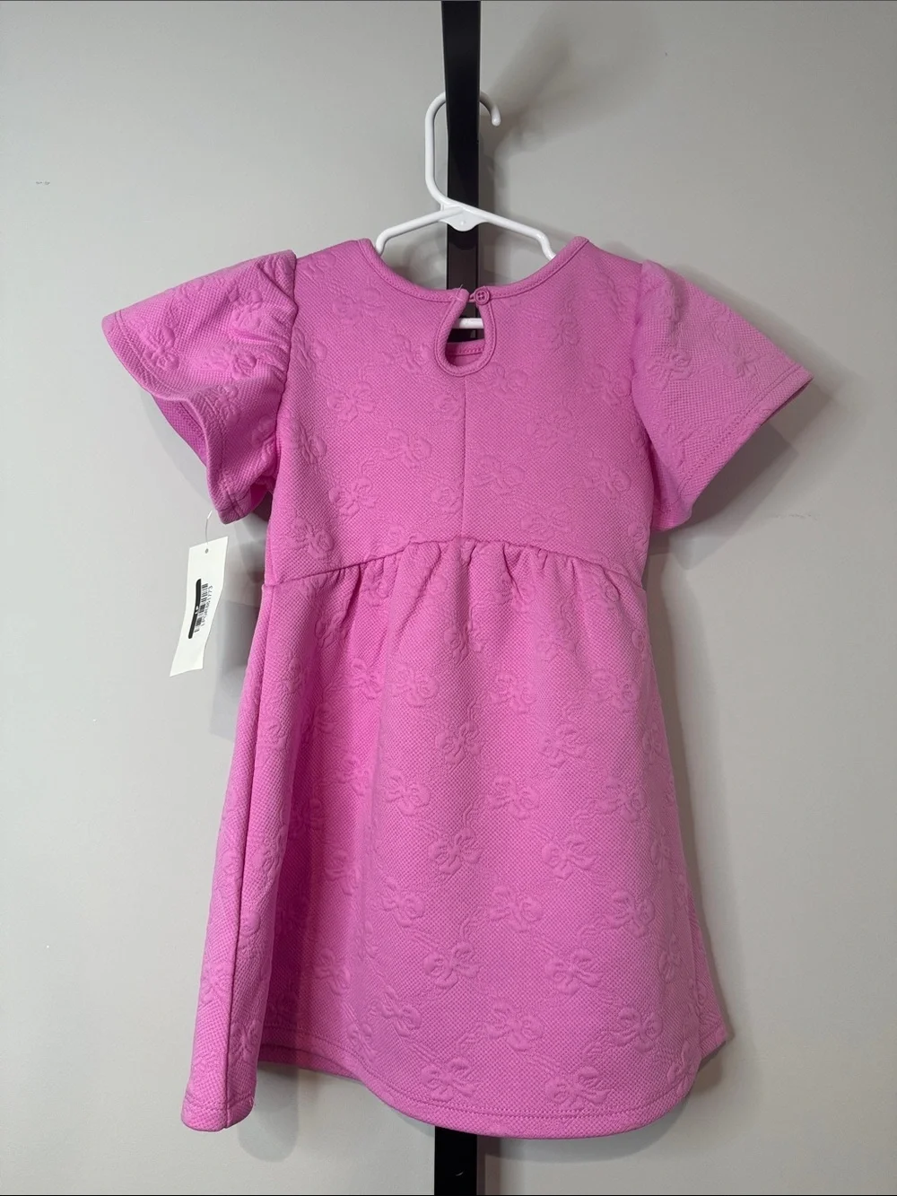 Hello Kitty Lilac and Barbie Pink Short Sleeve Dress Set 2T New NWT